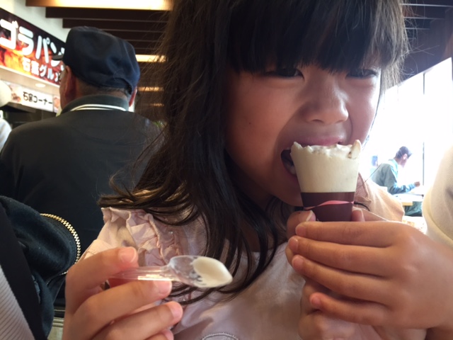 本日はソフトクリームデー